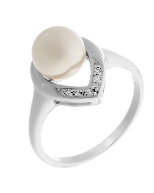 Orphelia White 925 Sterling Ring