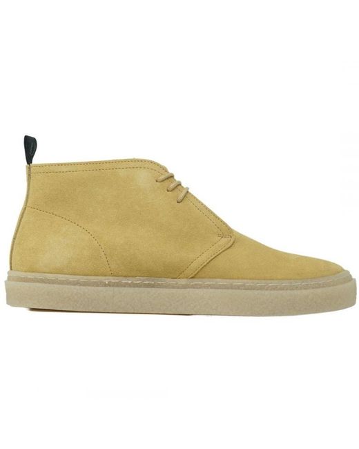 Fred Perry Natural Dessert Hawley Suede Boot for men