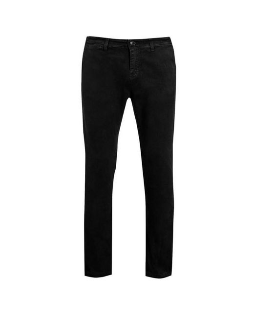 Sol's Black Jules Chino Trousers for men
