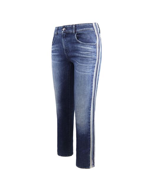 Emporio Armani Blue Regular Fit Jeans for men