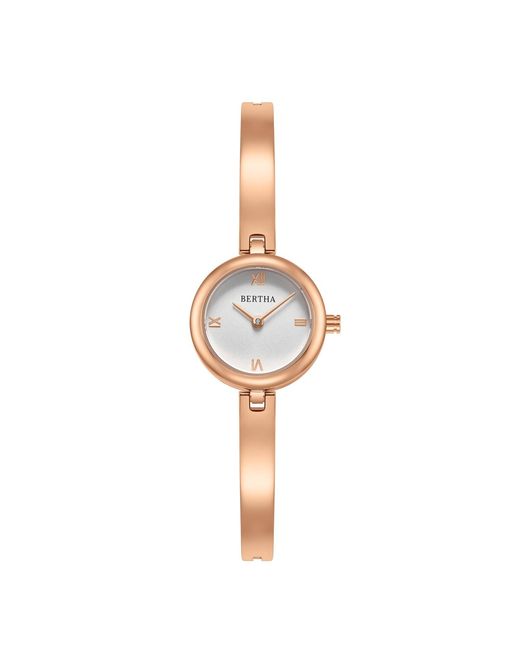 Bertha White Lola Bracelet Watch
