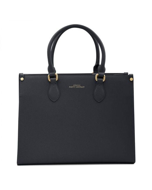 Ateliers Saint Germain Black Tote Bag Cabourg