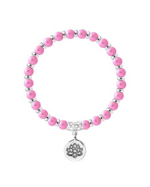 Rodney & Rolf Pink Bracelet Sterling 925 East Concourse-Concourse Village