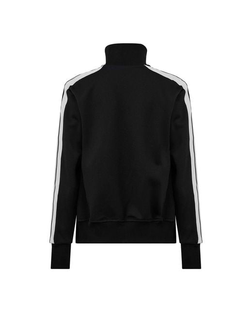 Palm Angels Black Classic Tracksuit Jacket