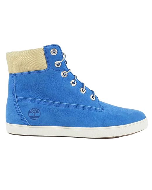 Timberland Blue Ek Deering 6Inch Chukka Boots Leather (Archived) for men