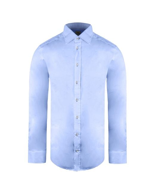 Armani Blue Collezioni Light Shirt Cotton for men