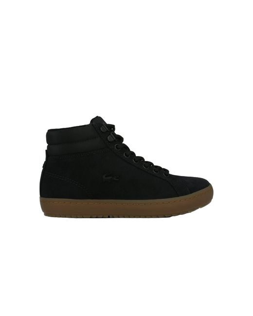 Lacoste Black Straightset Insulatec Boots Leather (Archived)