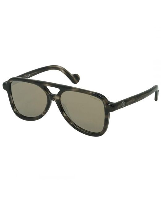 Moncler Green Ml0140 55G Sunglasses for men