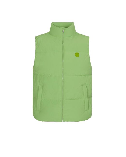 J.O.T.T Green Nagano Down High Neck Gilet