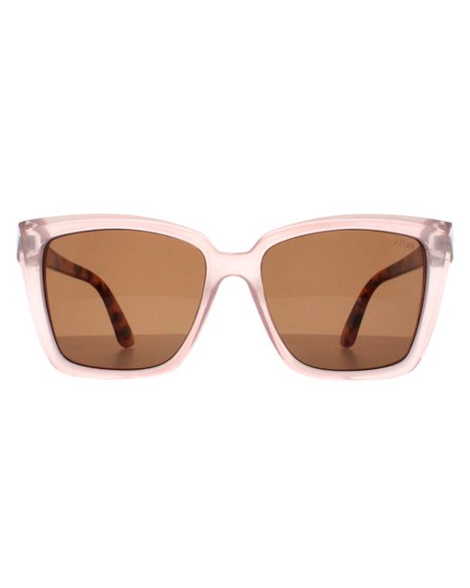 Atum Brown Square Shiny Transparent Gradient Eden