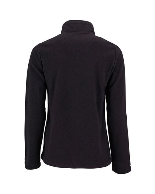 Sol's Black Ladies Norman Fleece Jacket
