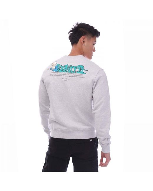 Off-White c/o Virgil Abloh White Off- Off Graffiti Slim Crewneck Sweatshirt for men