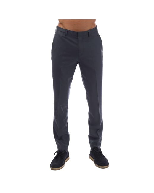 HUGO Blue Hesten194 Trousers for men
