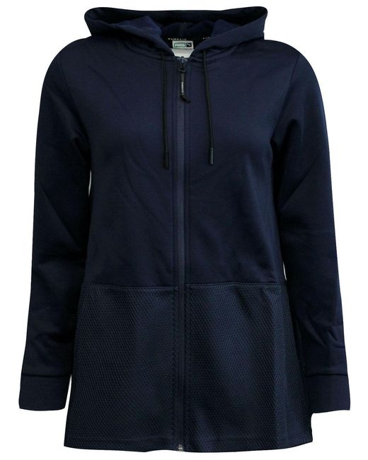 PUMA Blue Evo Drapey Track Jacket