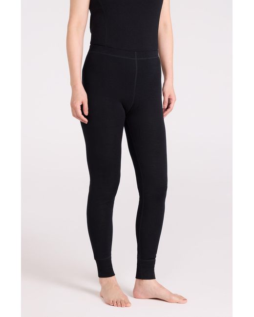 Mountain Warehouse Black Base Layer Pants Merino Thermal Breathable Trousers