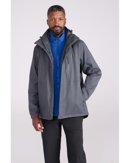 Mountain Warehouse Blue 'Bracken' 3 for men