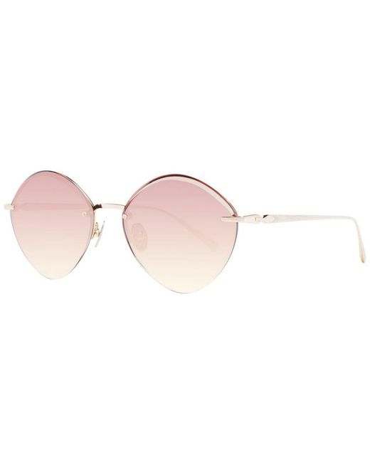 Scotch & Soda Pink Oval Sunglasses