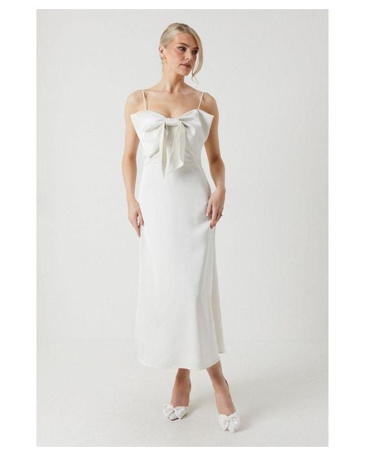 Coast☆Embroidered Mesh Bow Detail Wedding ドレス【UK発】 Dresses | Embroidered Mesh Bow Detail Wedding Dress | Coast