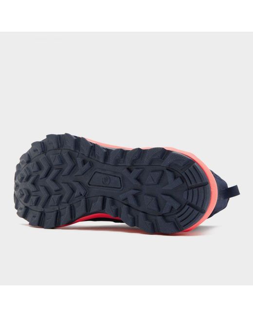 North Ridge Blue Harlow Waterproof Walking & Hiking Mid Boots With Ripstop Upper