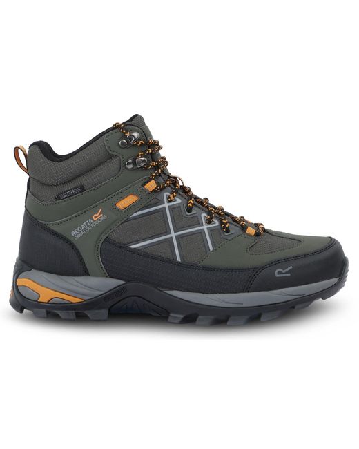 Regatta Black Walking Boots Waterproof Samaris Iii Lace Up for men