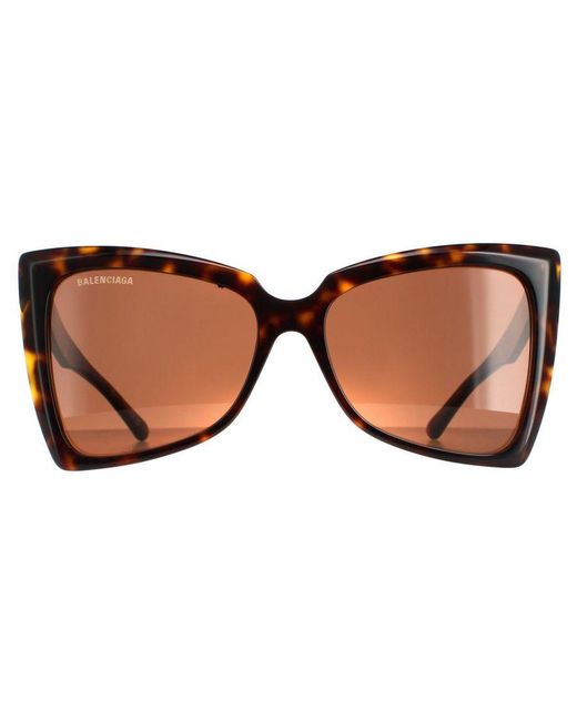 Balenciaga Brown Butterfly Havana Bb0174S