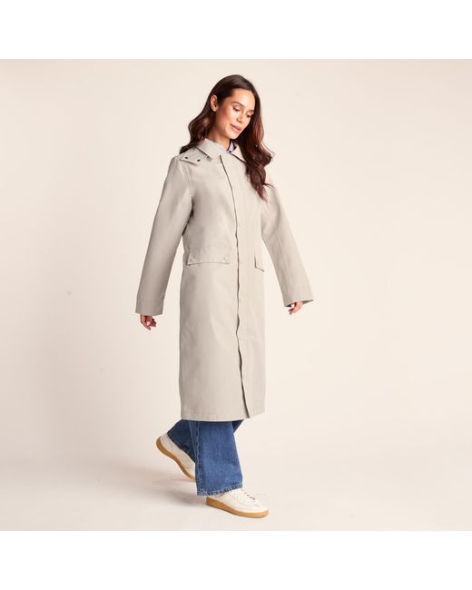 TOG24 Natural Remi Classic Waterproof Car Coat