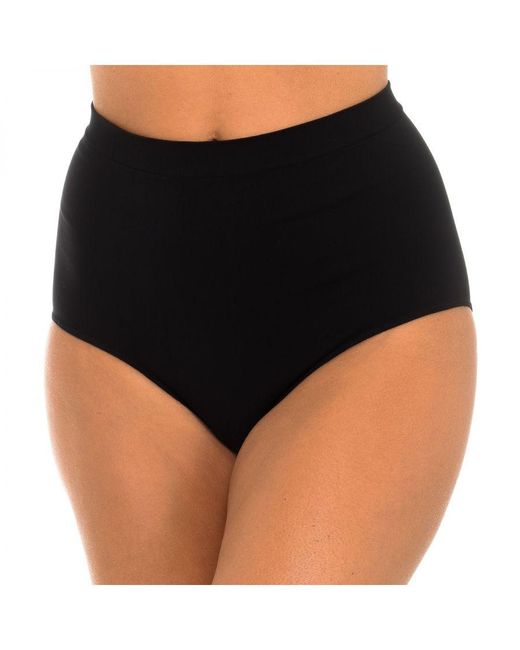 Intimidea Black Maxxi Size Seamless Culottes 310727