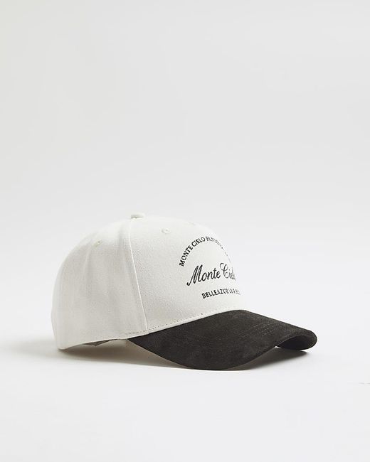 River Island White Cap Monte Cielo Cotton for men