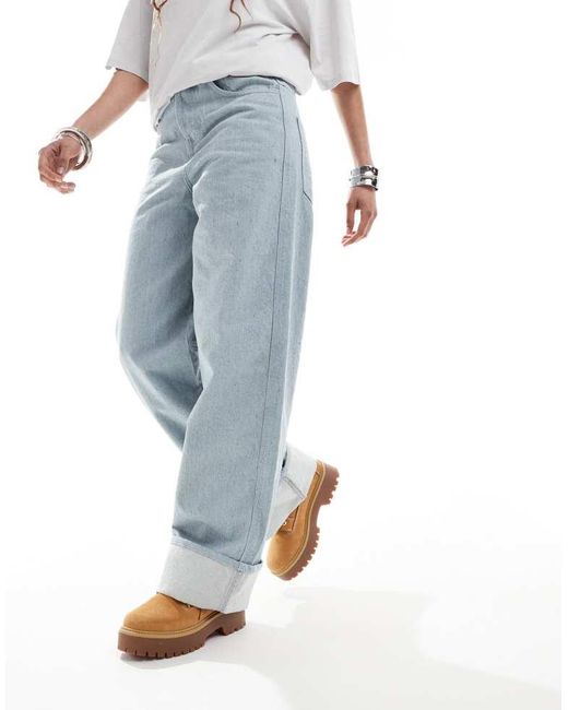Collusion Blue X002 Baggy Jeans