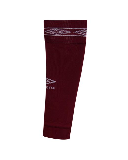 Umbro Red Diamond Leg Sleeves (New Claret/ for men