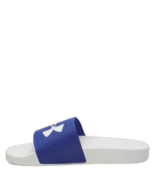 Under Armour Blue Armr Slide for men