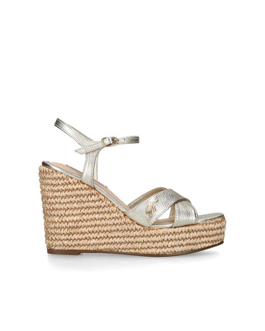 Steve Madden Metallic Leather Cylo Heels