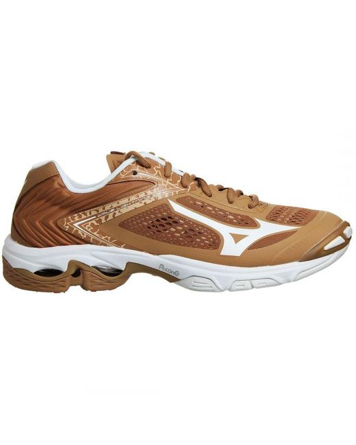 Mizuno Brown Wave Lightning Z5 Volleyball Shoes for men