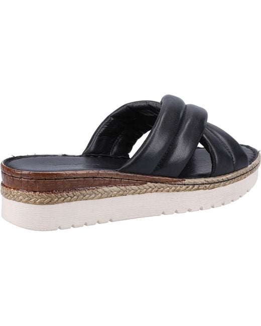 Hush Puppies White Joy Penny Slip On Ladies Shoes