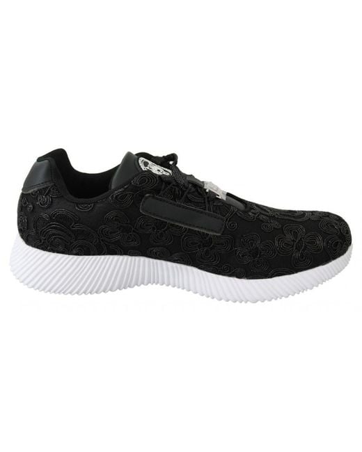 Philipp Plein Black Runner Joice Sneakers Shoes