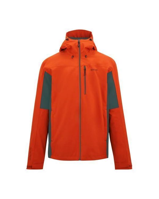 Regatta Orange Birchdale Ii Waterproof Jacket (Rusty/Dark Storm) for men