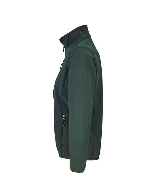 Sol's Green Ladies Falcon Softshell Recycled Soft Shell Jacket (Forest)