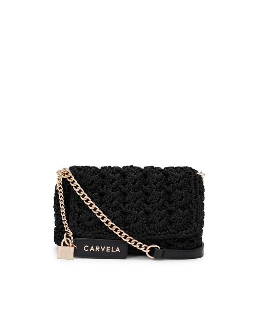 Carvela Kurt Geiger Black Valeria Crossbody Bag