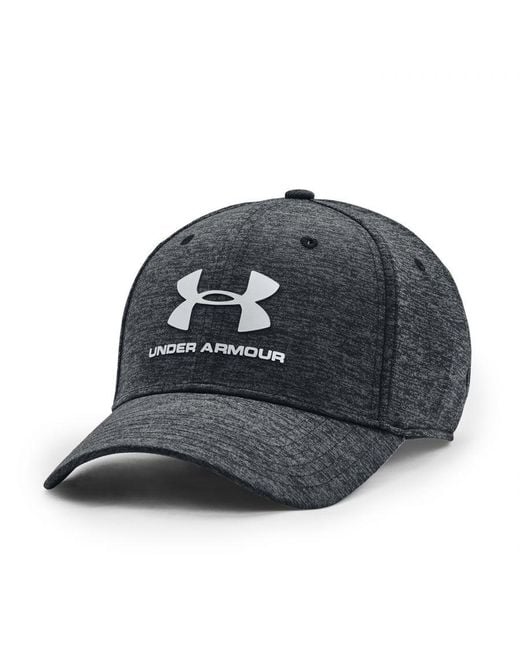 Under Armour Black Twill Classic Fit Baseball Cap for men