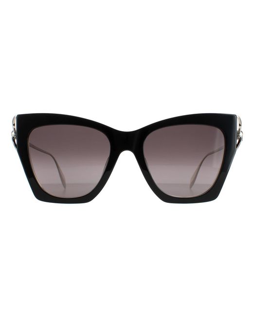 McQueen Black Cat Eye Gradient Am0375S