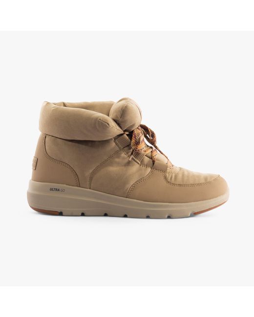Skechers Natural 144194/Tan Glacial Ultra-Trend Up Boots Tan