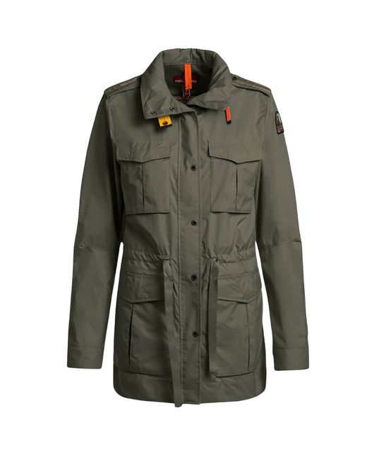 Parajumpers Green Dulcie Fisherman Jacket