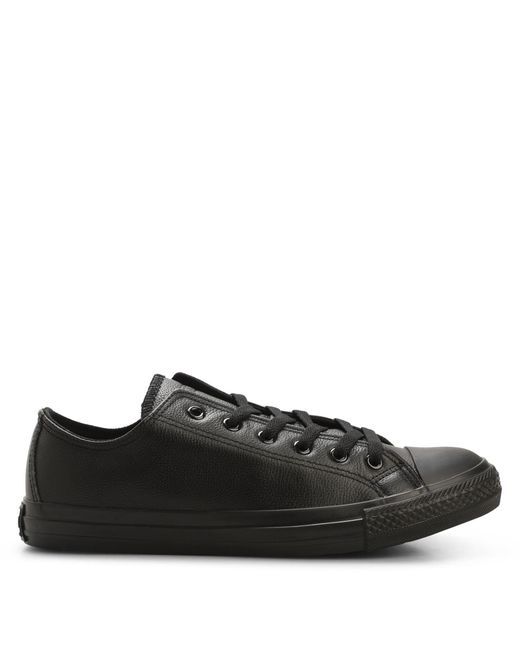 Firetrap Black Newick Canvas Low Trainers