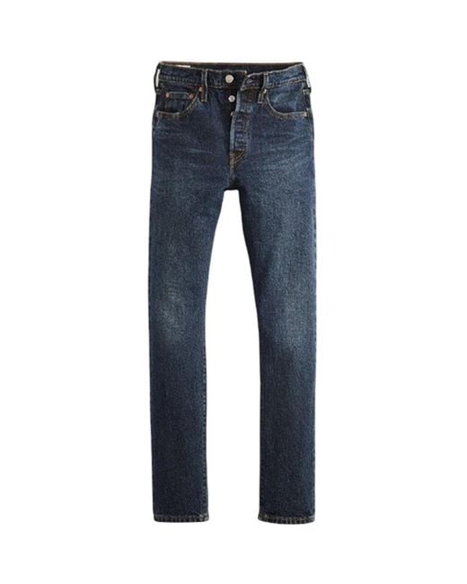 Levi's Blue Levi's /Ladies 501 Same Intent Skinny Jeans (Dark) Cotton