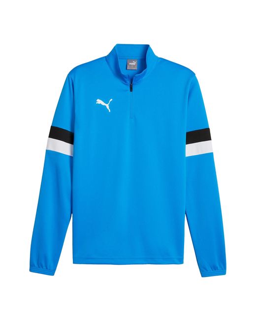 PUMA Teamrise Quarter Zip Top (blauw) in het Blue voor heren