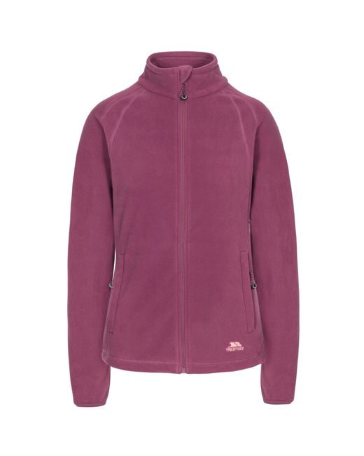Trespass Purple Ladies Nonstop Fleece Jacket
