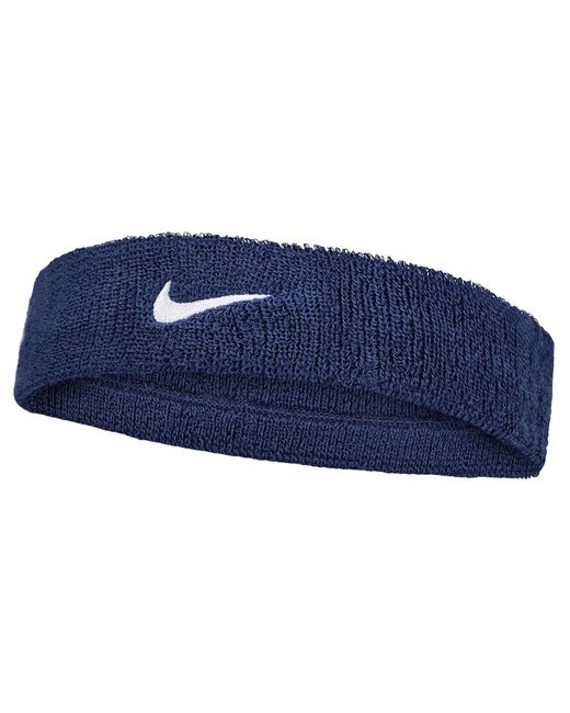 Nike Blue Classic Swoosh Headband