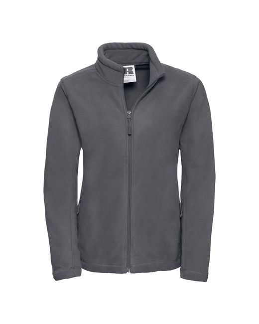 Russell Gray Ladies Full Zip Outdoor Fleece Jacket (Convoy)