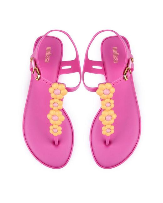 Melissa Pink Solar Spring Sandals