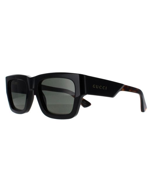 Gucci Black Square With Havana Gg1668S Material_Plastic for men